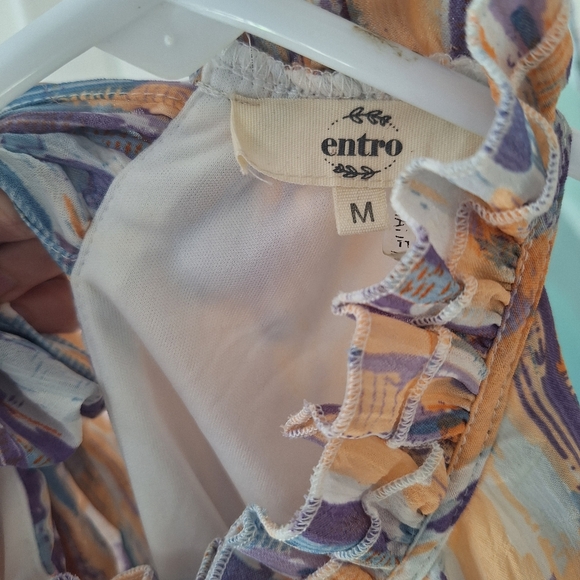 Entro Sleeveless Dress Size M - Picture 3 of 8